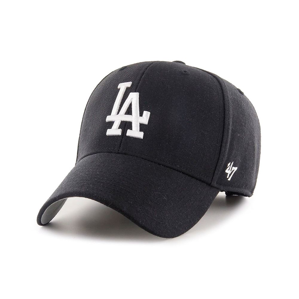 Gorro Los Angeles Dodgers '47 MVP Negro/Blanco (B-MVP12WBV-BKJ)